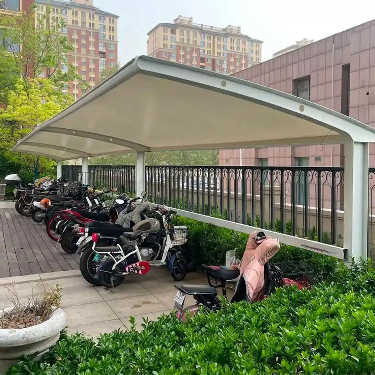 平度市膜结构电动车棚